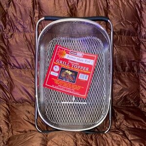 NWT GRILL TOPPER with Black Handles.